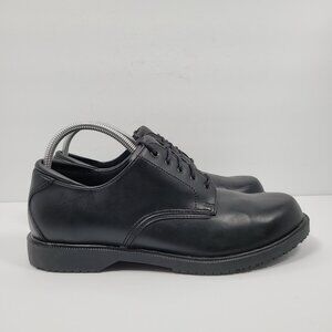 Safe T Step Oil Slip Resistant Men's Black Work Shoes US Size 11W